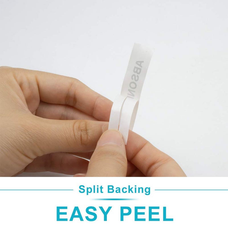 Absonic 4-Pack Compatible for Casio XR-9X XR-9X2S XR9X XR9X2S 9mm 0.35" Black on Clear Label Tape for KL-60 KL-100 KL-120 KL-430 KL-750 KL-780 KL-820 Label Maker, 3/8" x 26' - Image 3